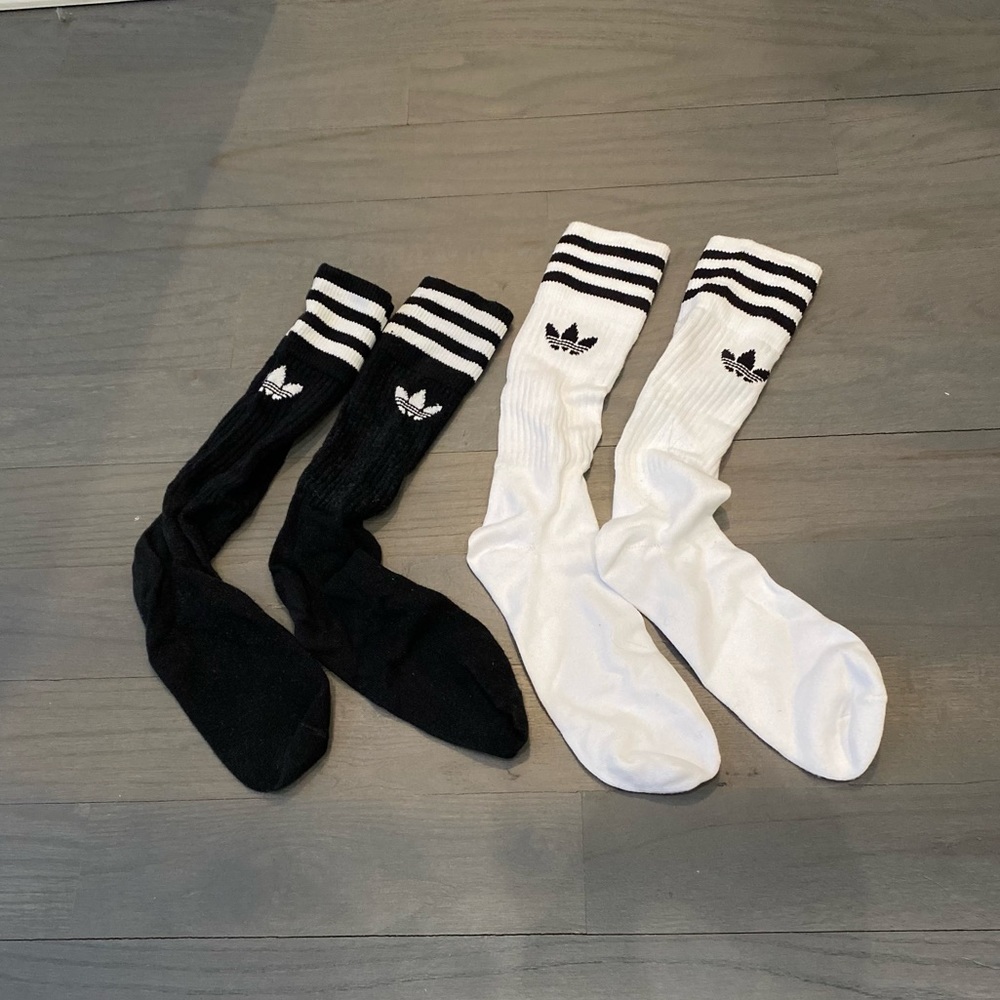 Mens Adidas socks preowned